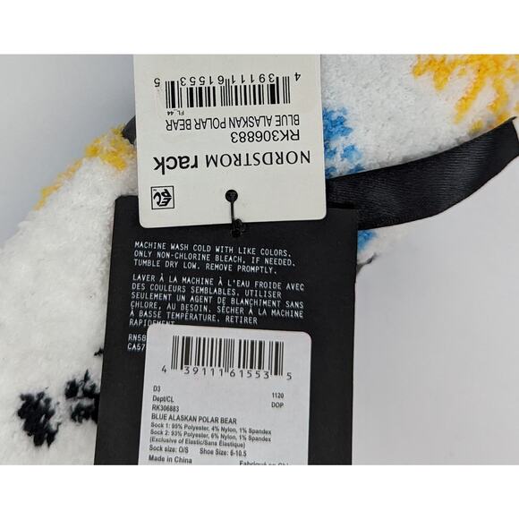 Polar Bear Cozy Socks Free Press Pack of 2 - Picture 7 of 8